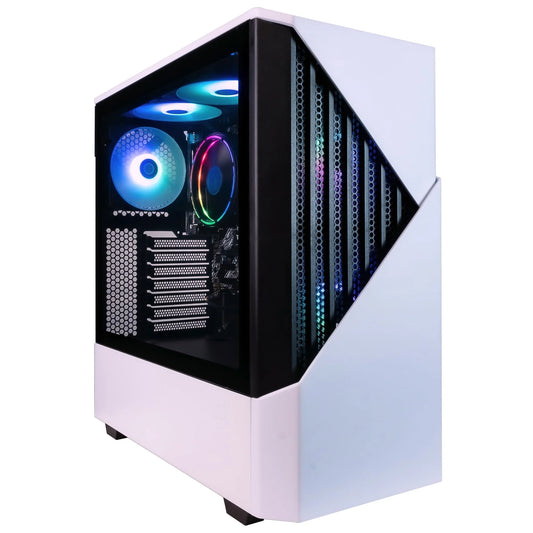 Castle Escritorios Para Juegos, AMD Ryzen 5 5600G, 16GB, 1TB SSD, Blanco